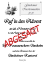 Ruf in den Advent